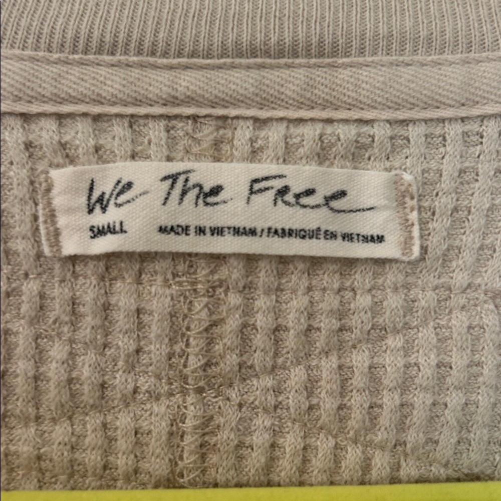 We The Free Owen Thermal Vanilla Cream L/S small - Picture 3 of 6